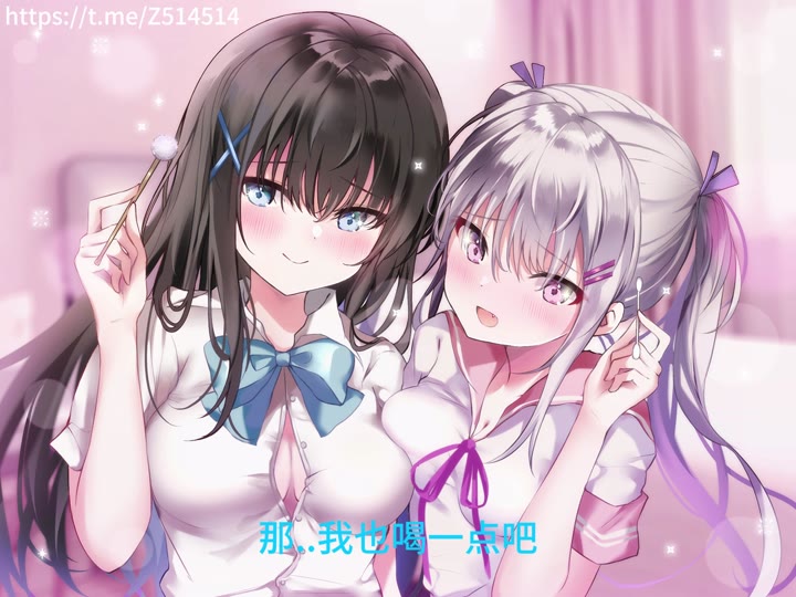1.指名两位JK舔耳