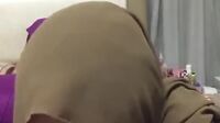 ABG Tudung Bugil Praktek Emut Dildo dan Omek