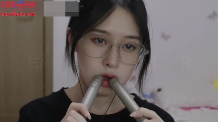 气质眼镜文艺美女的弹舌口腔音很灵活 #耳骚 #ASMR #弹舌 #口腔音