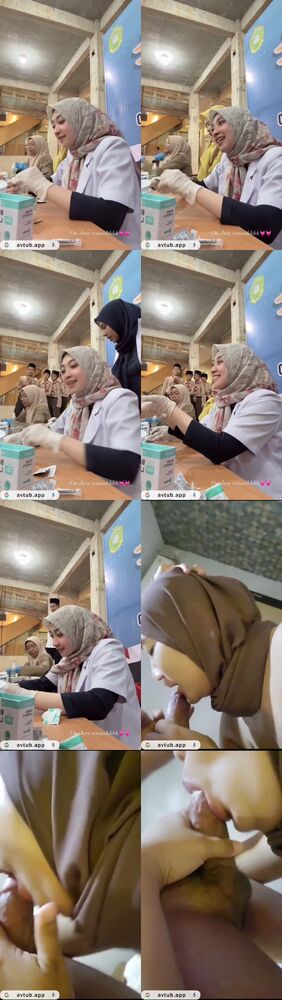 Azkia Ibu Dokter Muda Hijab Viral Jago - Nyepong Mentok