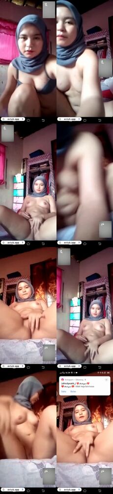VCS Dedek Luna Cewek Hijabers Nakal Sange - Pap Omek