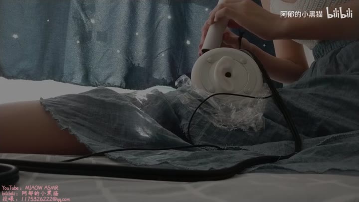 #阿郁的小黑猫 逆光纸管嘴声 口腔音 貓貓与裙裙。
