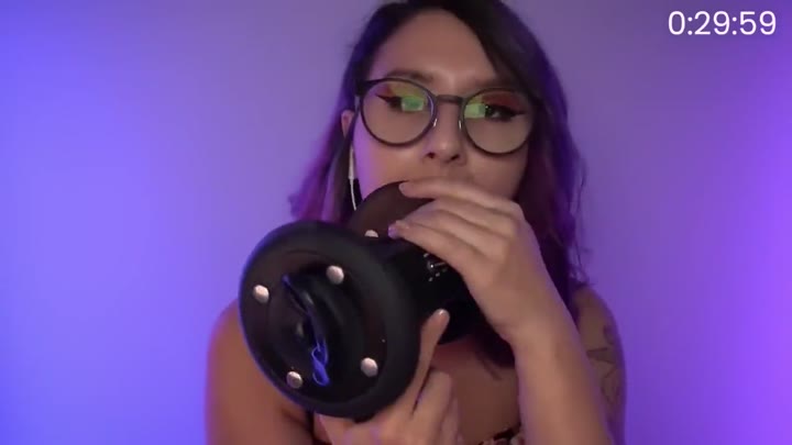 [#emilyuwo ASMR]9种放松的舔耳技巧，无人声