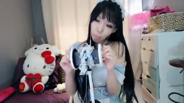 #猫仙儿 ASMR 100分钟 剪辑 （上）舔耳 口腔音 大尺度18+