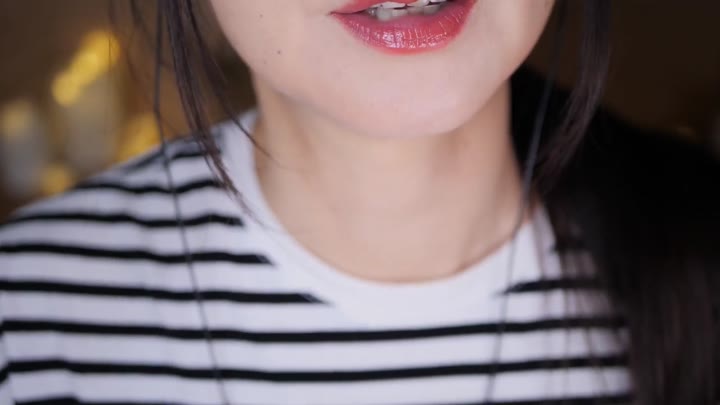 ASMR 癒し系アイスクリーム咀嚼音⧸口元アップ