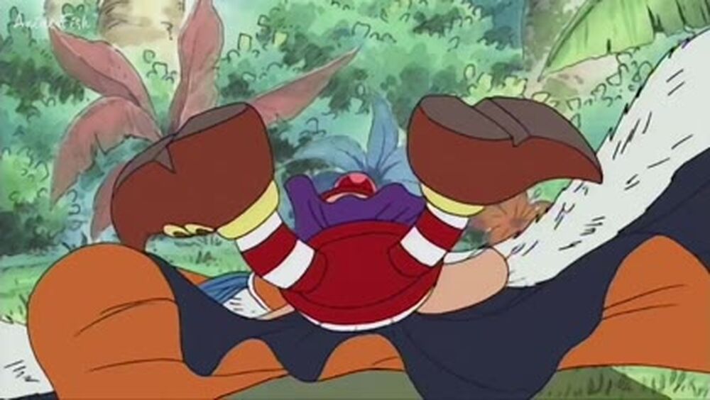 [S01E0046] Â¡Persigue a Sombrero de Paja! La gran aventura del pequenÌƒo Buggy - AnimeFish