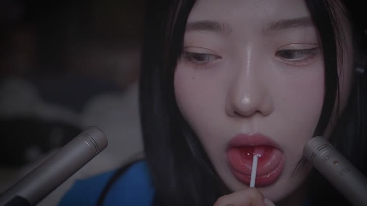 #Nareun 棒棒糖 口腔音 舌头