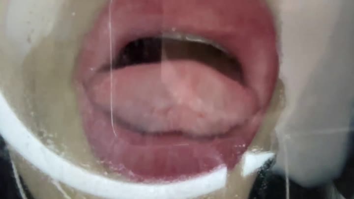 #ASMR    #Nana困薯    炒进距离👅恬亚克力板 卿卿👄