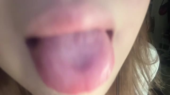 #夜猫子 近距离舔屏口腔音