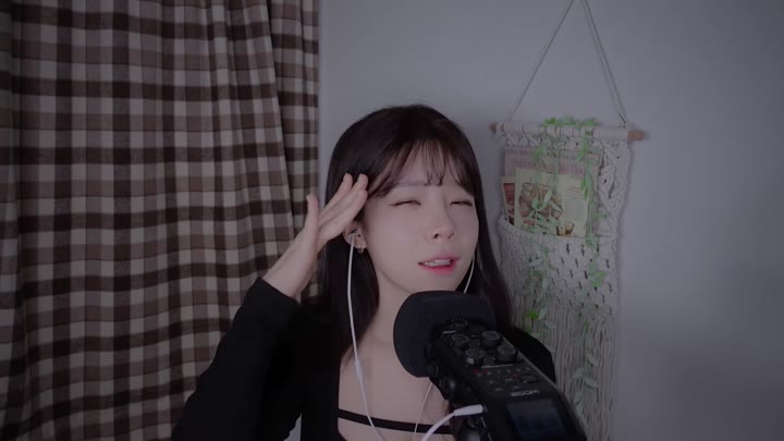 #ASMR  #Yeonchu  耳骚福利口水画+口腔音+手势视觉 😴