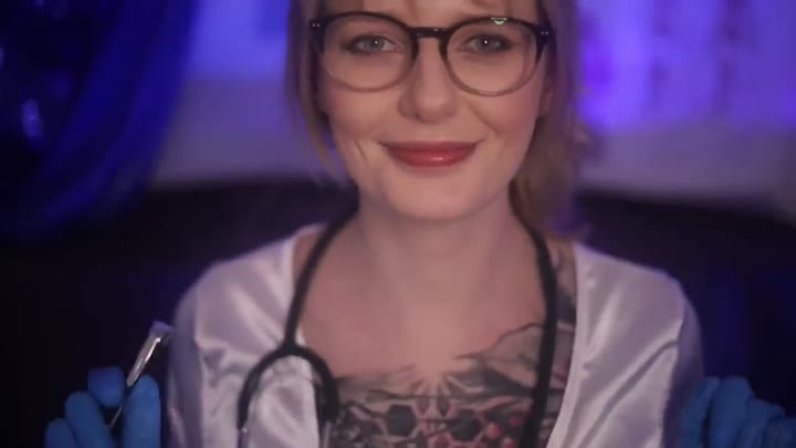 ASMR Doctor FLIRTS with You during Yearly Check Up   Medical Examination Roleplay
