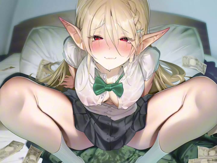 #5.在床上让希洛玛绝顶指交