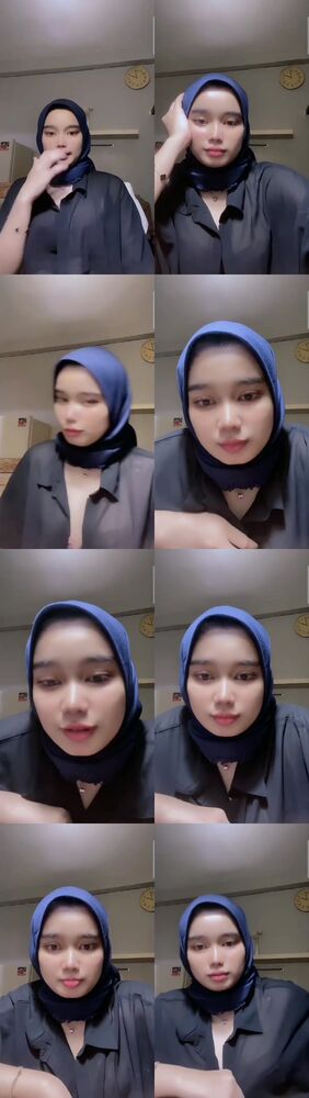 Nona Qinantia Jilbab Transparan Bra - Pink Terlihat