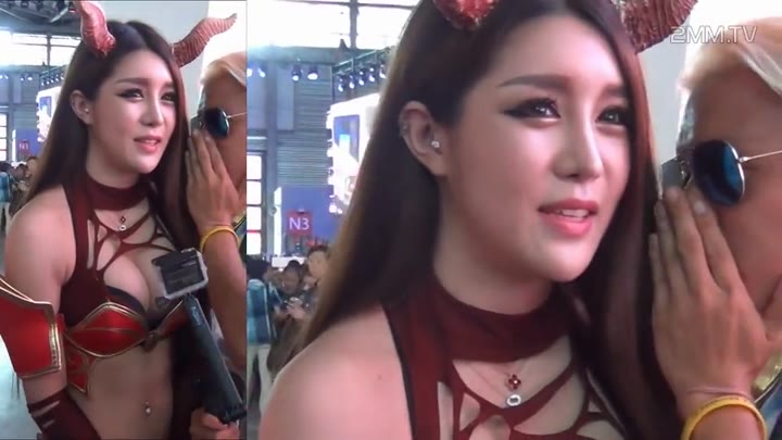 Showgirl 17-2014Chinajoy Perfect World dota2 SG
