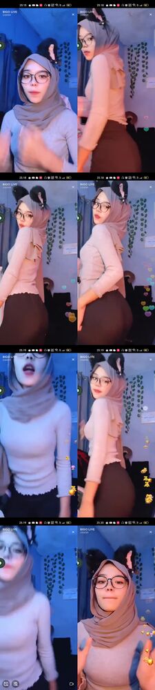 Dera Angela Hijabers Melet Lidahnya Panjang - Bigo Live