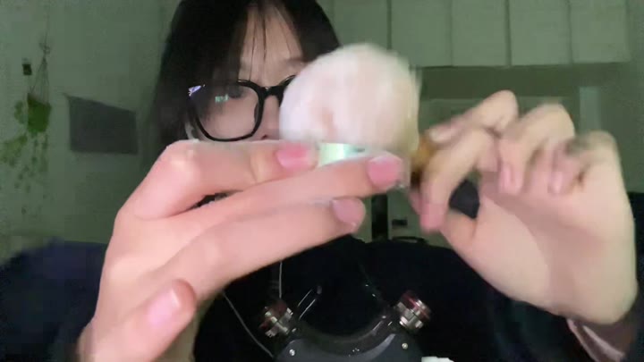 #b站 #芒川不是荒 #asmr  模拟化妆 触发音