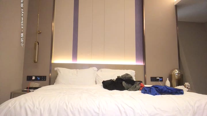 【小宝探花】外围小模特 舌吻调情妹子很享受，翘屁股肥逼清晰可见，骑乘侧入床吱吱响