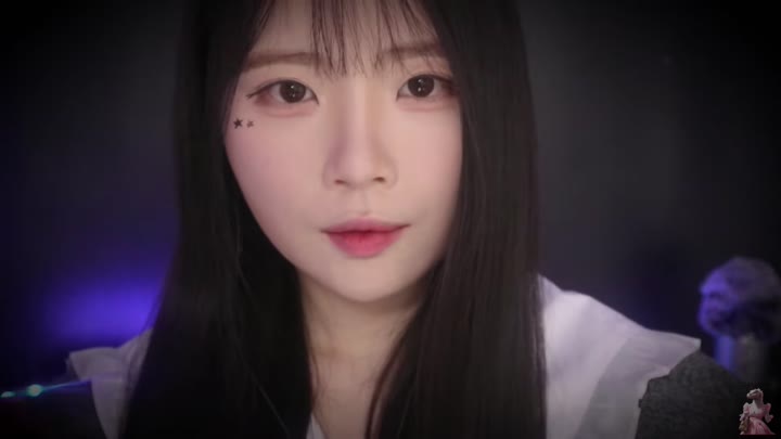 #nara #KzAsmr #Asmr 나라-用刷子摸摸脸 🧹