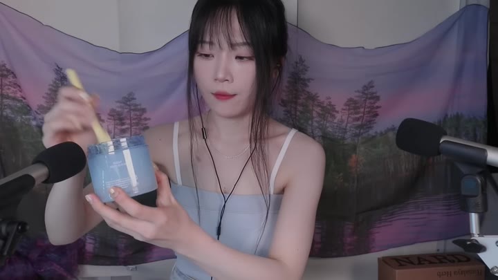 #nara 身体乳涂抹刮擦和拍打的声音