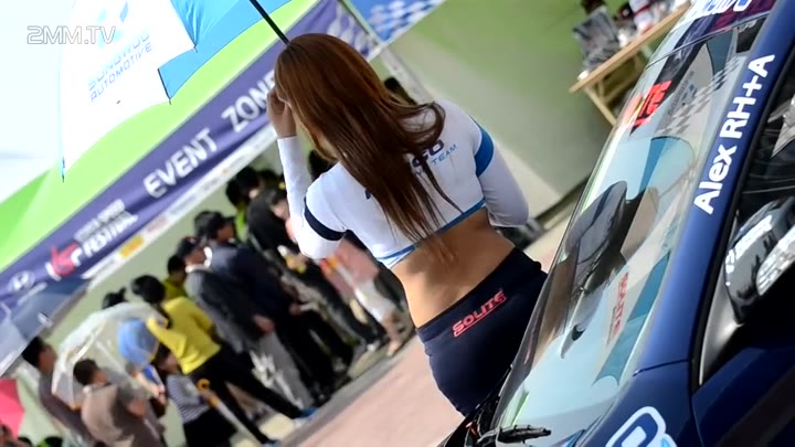 性感车模 2012韩国车展04