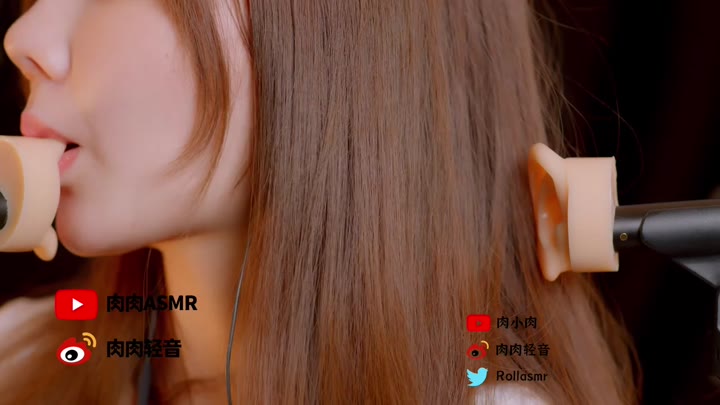 ASMR Come Ear licking at night Trigger to sleep 舔耳 温柔的耳边呼吸（补档）