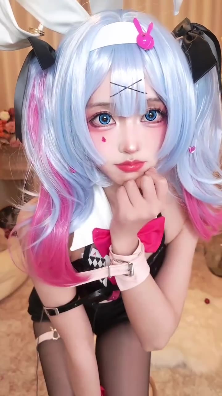 #二呆啾  兔女郎cos写真